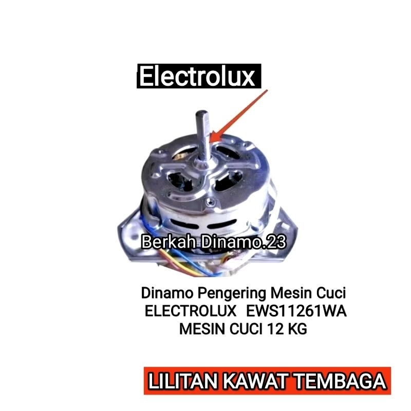 Dinamo Pengering Mesin Cuci Electrolux EWS11261WA Mesin Dinamo Spin Pengering Electrolux Ews11261wa