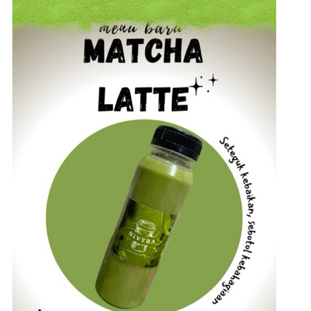 

[GRADE A IMPOR] BUBUK MATCHA BOTOL 250ml By NIVYRA@COFFEE