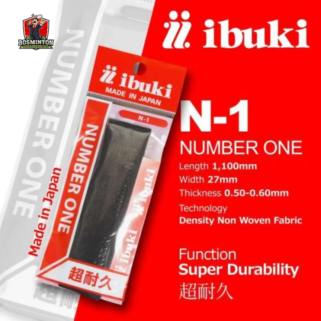 Grip Ibuki Number One N-1 Raket Badminton Bulutangkis Original