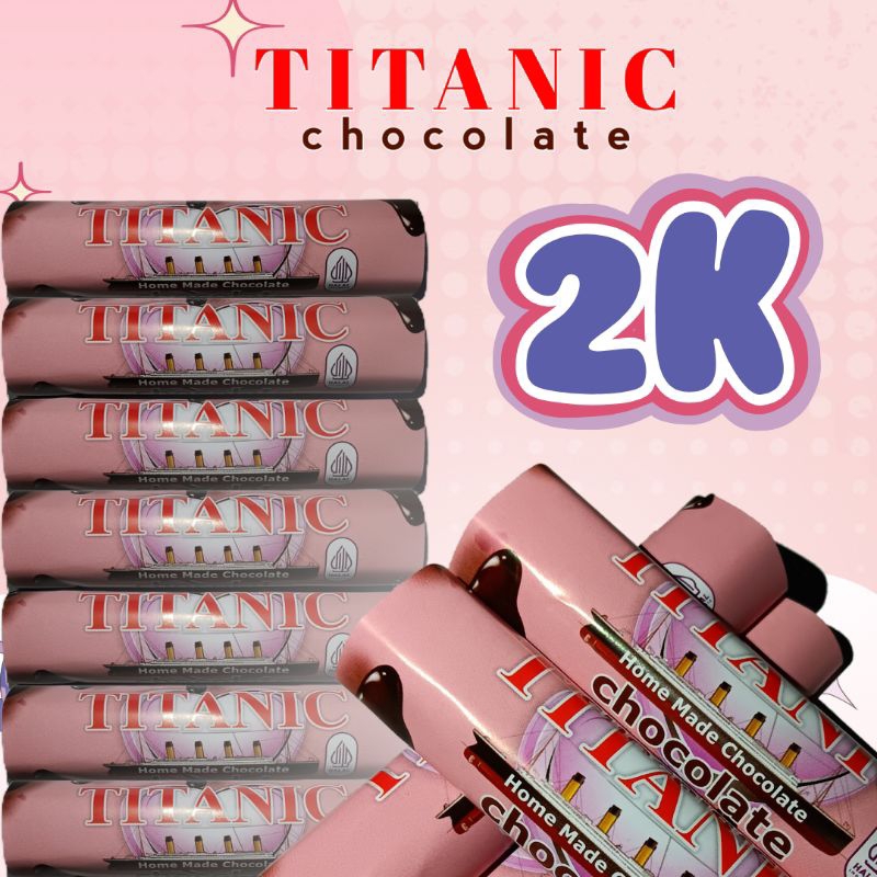 

TITANIC CHOCOLATE / Coklat Titanic / Coklat Batangan Original 30g – Coklat Enak/ Snack Manis 2 Ribu/ Cocok Buat Cemilan & Oleh-oleh