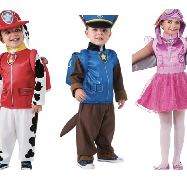 Limit jods  marshall paw patrol  costume paw patrol  chese paw patrol  skye paw patrol  kostum anak 