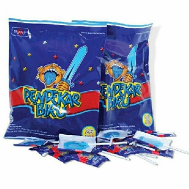 

permen pendekar biru 1pack isi 25pcs