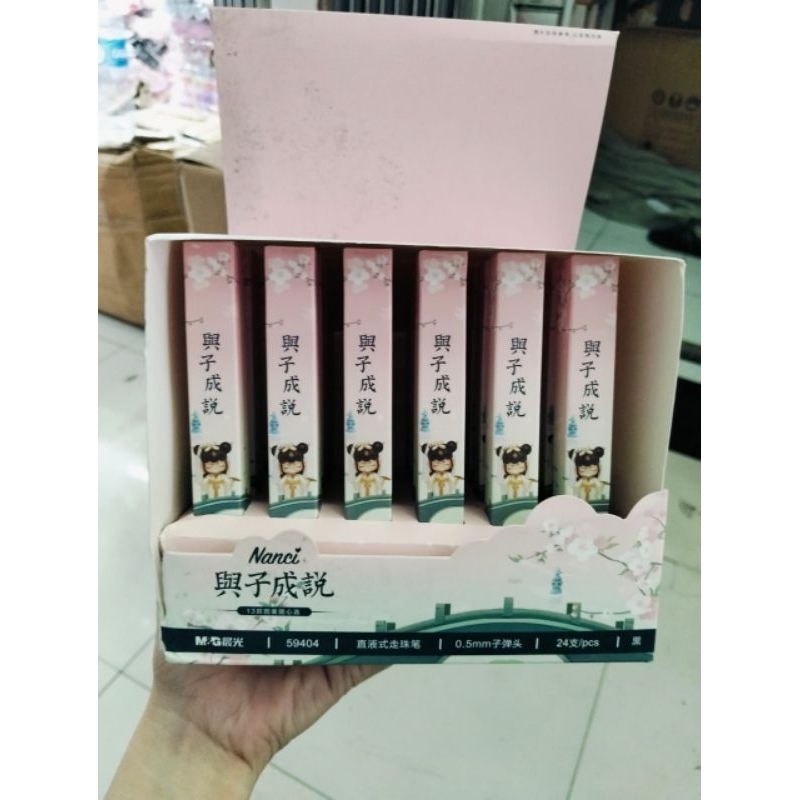 

Pulpen blindbox nanci rolief original