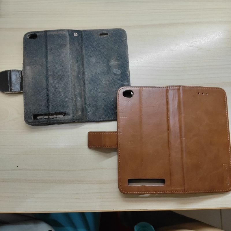 Casing HP Bekas Preloved Redmi 5A Hitam Cokelat