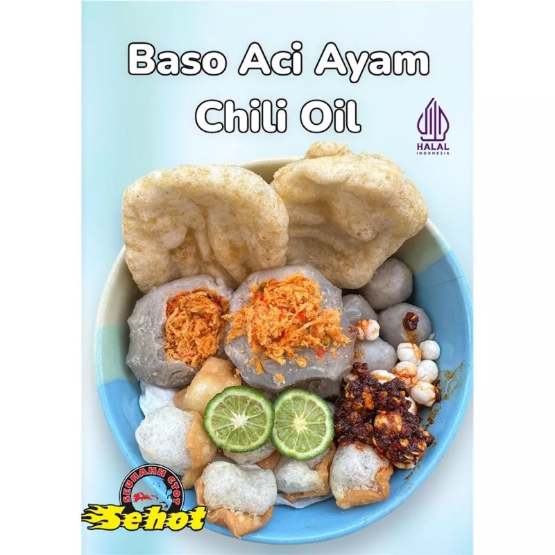 

Baso Aci Ayam Chili Oil