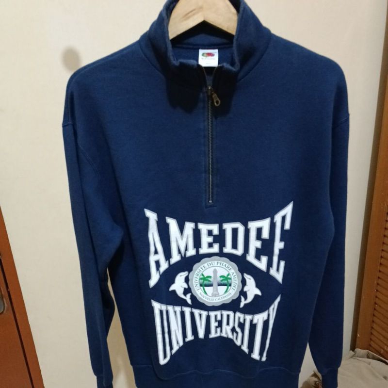 crewneck Halfzip Fruit of The loom crewneck