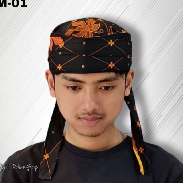 FG2 Ikat Kepala Bendo Blangkon Udeng Totopong Sunda Jawa Jogja Bali Sunan Kalijaga Blangkon WElegan 
