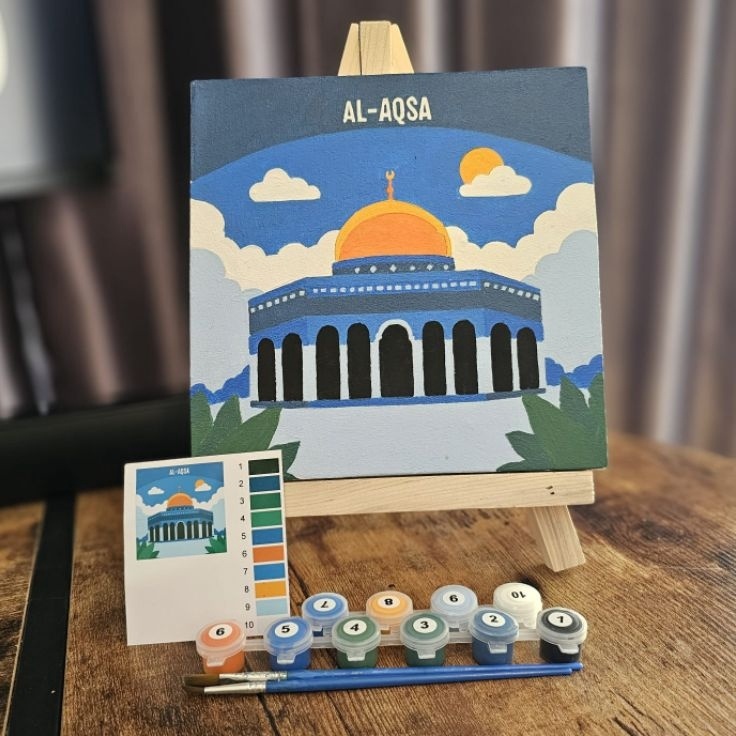 

Kirim Segera Paint By Number Kit 2x2cm Dan 2x3cm Kanvas Lukis Cat Lukis Kanvas Gambar