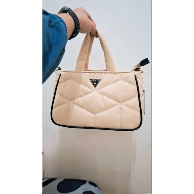 Enelia Zip Shoulder Bag Guess Ori New Butik | Tas Guess | Discount Promo | Mall