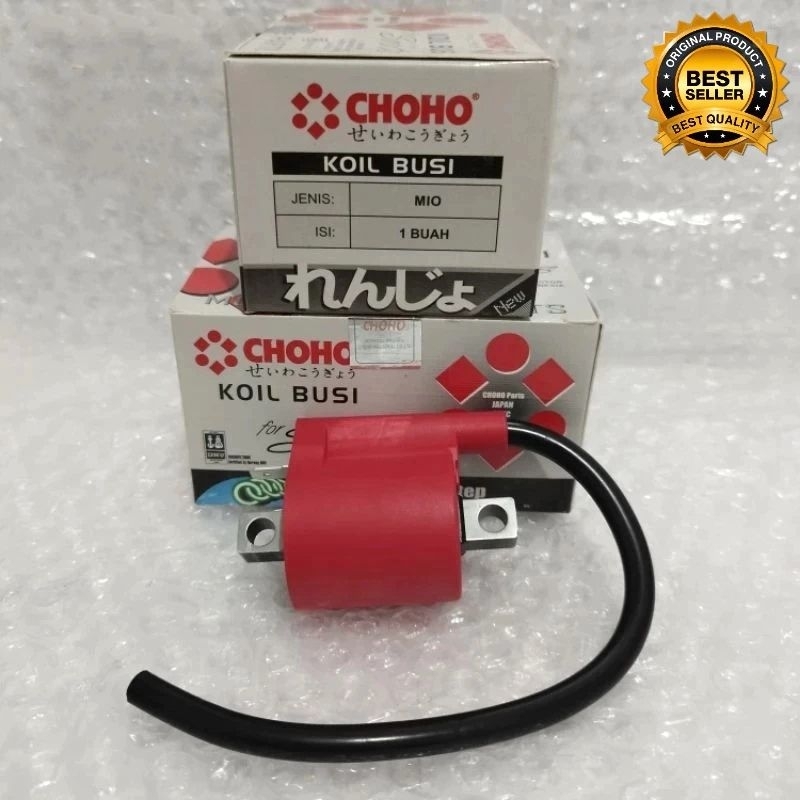 COIL IGNITION BUSI KOIL RACING YAMAHA MIO SOUL SPORTY SMILE FINO KARBU JUPITER Z FORCE 1 FIZR F1ZR V