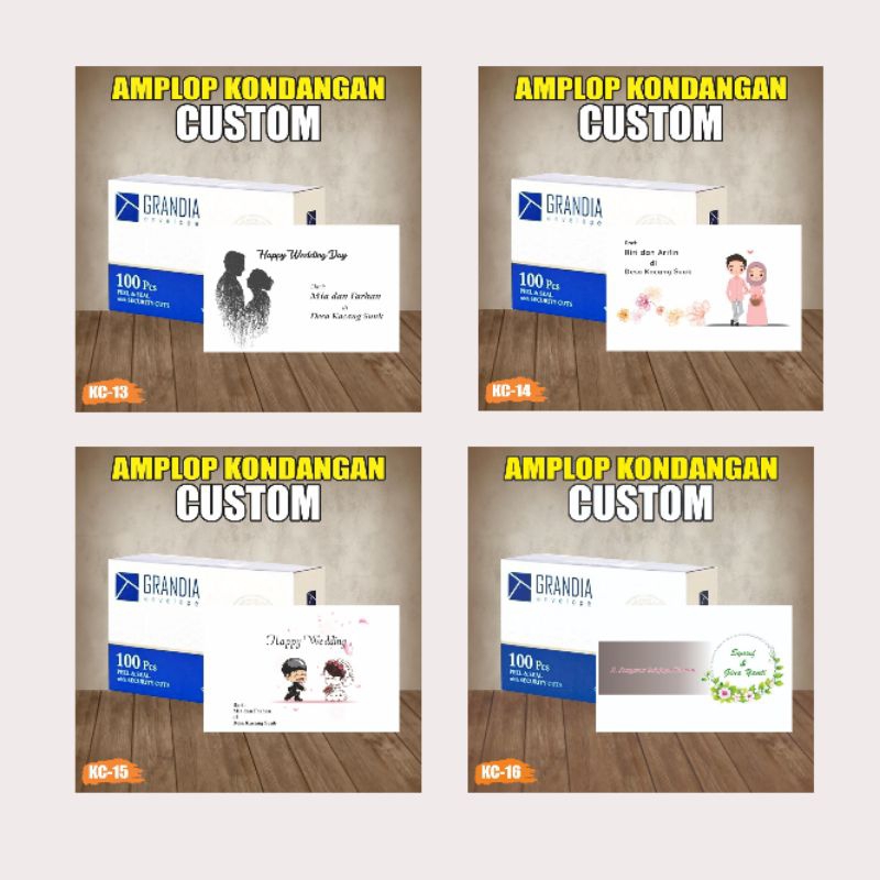 

Amplop Kondangan / Amplop Sumbangan / Cetak nama amplop / Amplop custom / Per 100 pcs