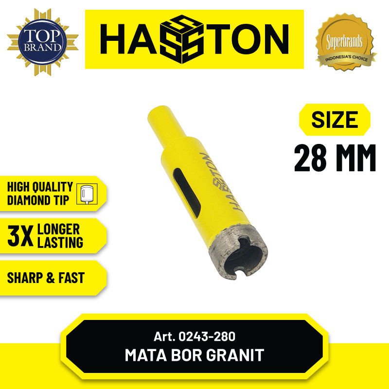 Hasston Mata Bor Granit 28mm / Diamond Core Bit (0243-280)