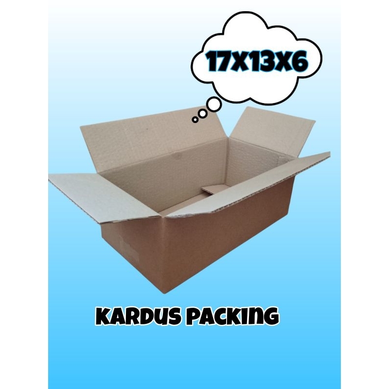 

kardus polos 17x13x6 kardus kecil kardus packing