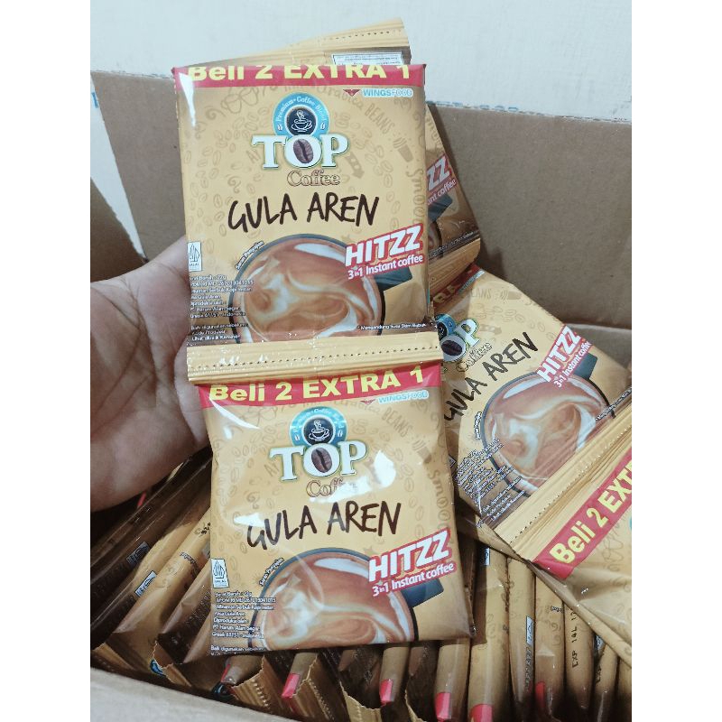 

top cafee gula aren 2 renceng isi 30pcs