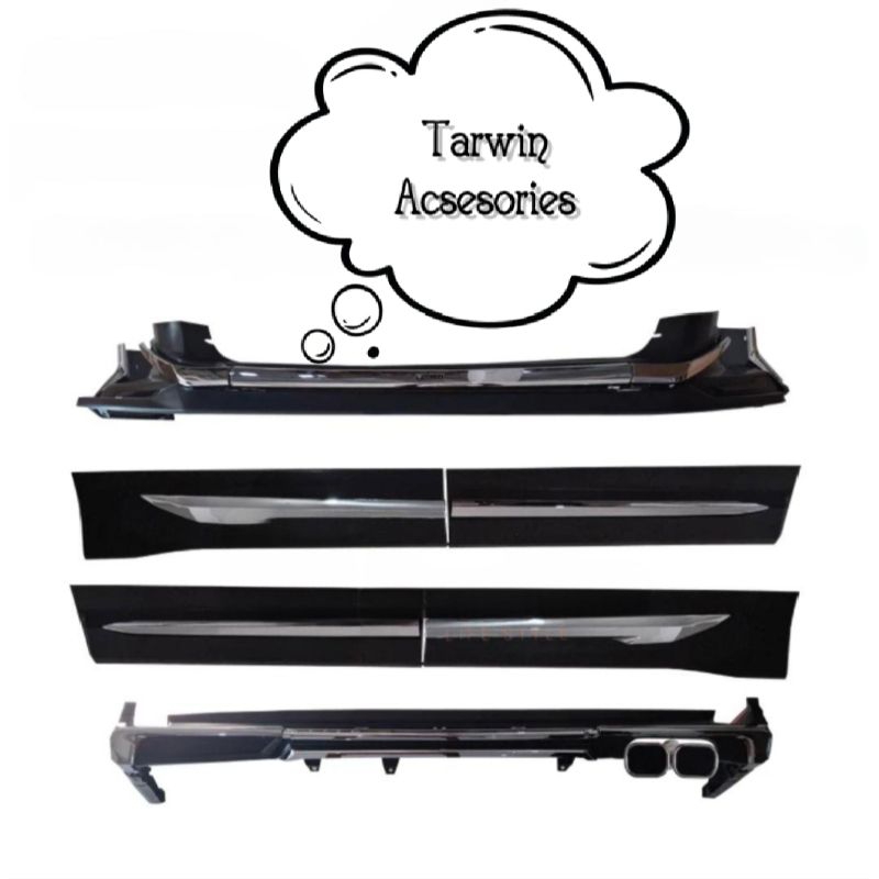 Bodykit Toyota Vellfire 2024 Modelista