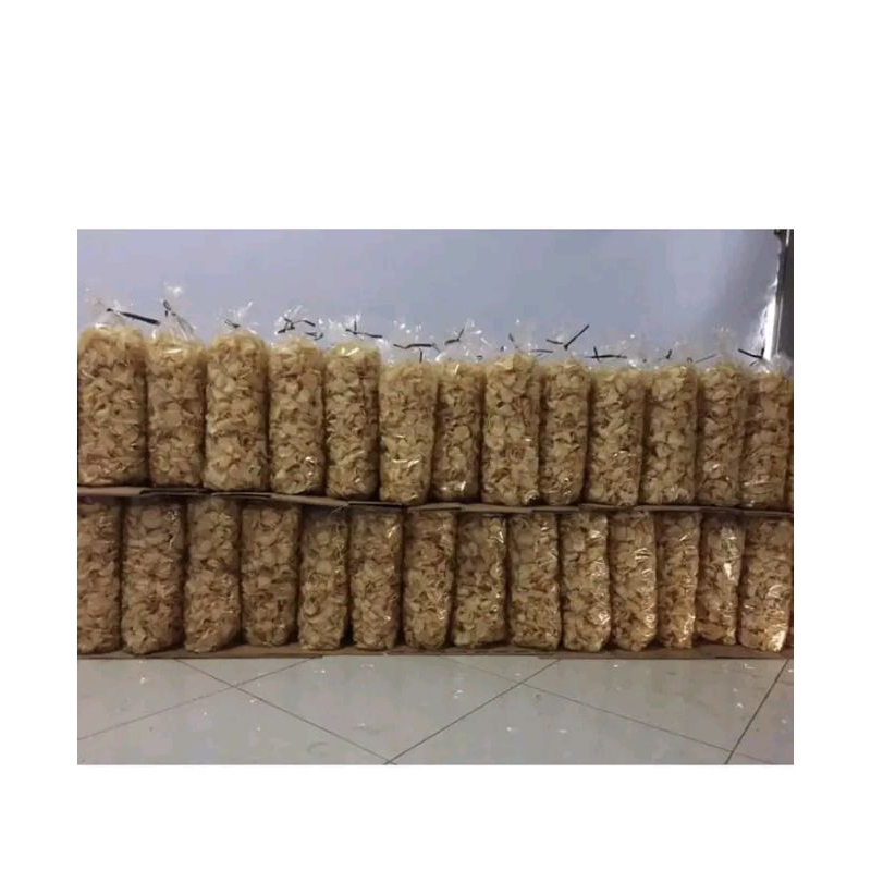 

KERIPIK SINGKONG GURIH DAN RENYAH ISI 1000 GRAM
