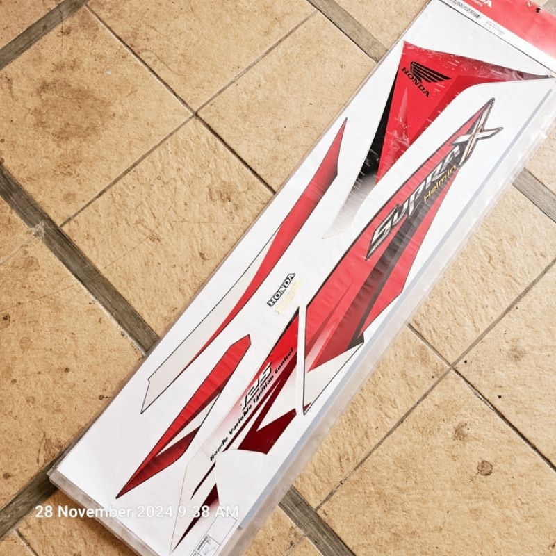 Stripe body Supra X125 helm in. 871X0-KYZ-900