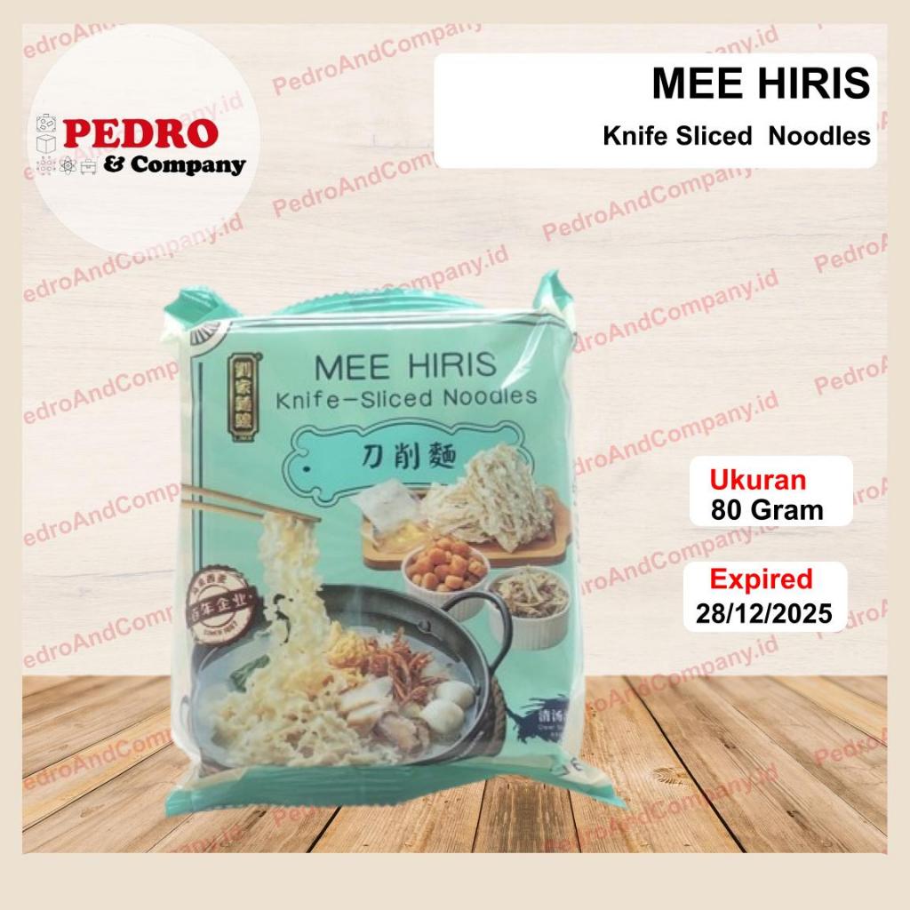 

Mee Hiris knife sliced noodles 80 gram mi instant mie potong malaysia