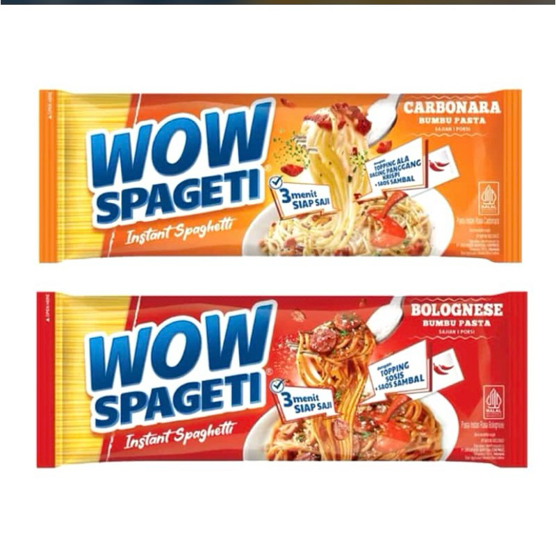 

spageti instan wow 3 menit jadi