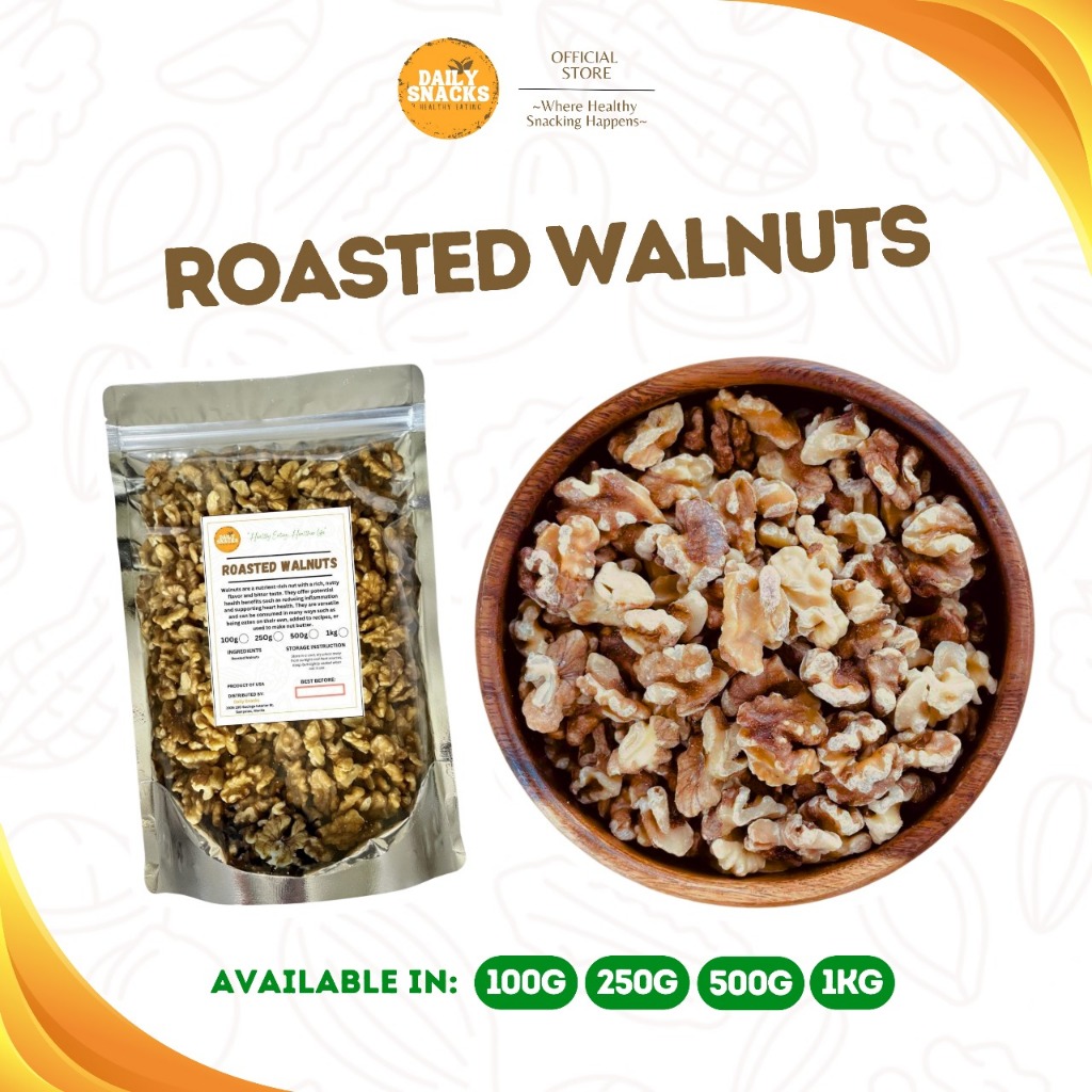 

Daily Snacks Roasted Walnuts Kacang Kenari Panggang