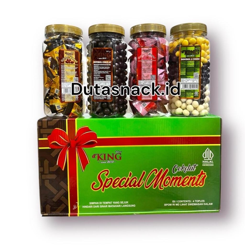 

1 Karton coklat Bonibol SPESIAL MOMENT 4 toples coklat - hampers spesial moment