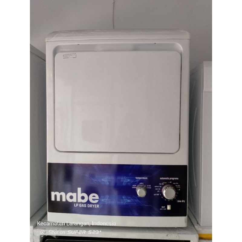 DRYER MABE KAPS 14KG ORI GAS PABRIKAN