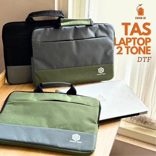 Tas Laptop Pria Wanita Notebook Tote Bag