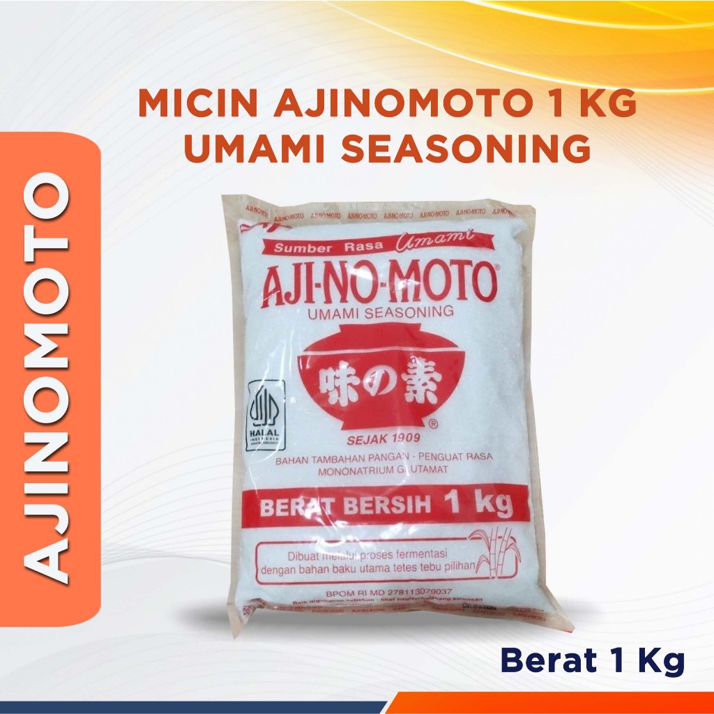 

AJINOMOTO 1KG UMAMI SEASONING MICIN AJINOMOTO