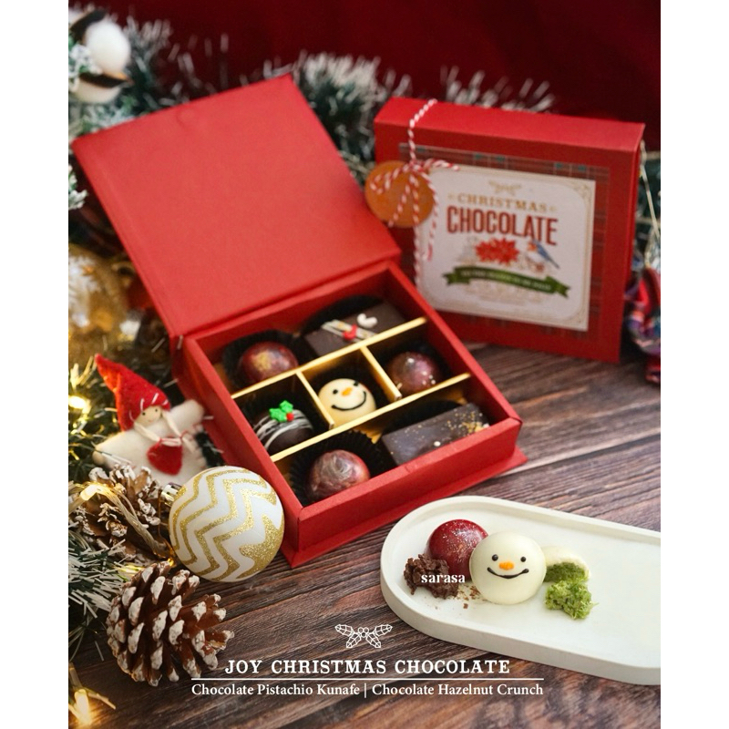 

JOY Christmas Chocolate Dubai Pistachio Kunafe