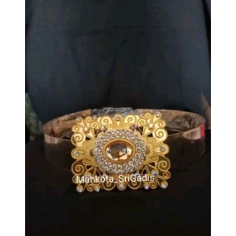 Gesper Obi Kebaya + Ikat Pinggang Plat Pengantin