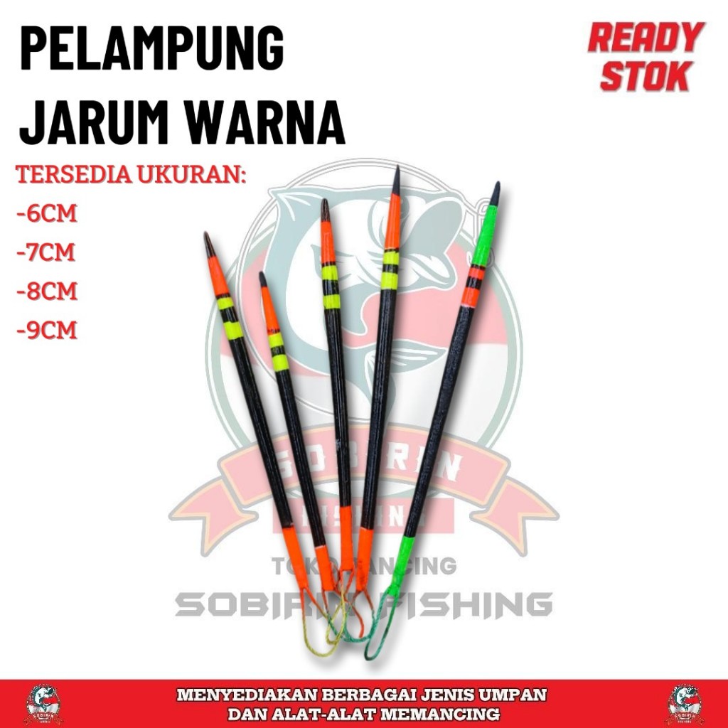 Pelampung Jarum Warna - Pelampung pancing jarum
