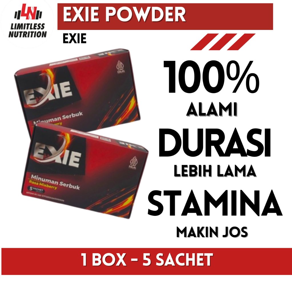 

Exie Powder Kemasan Kotak Isi 5 Sachet