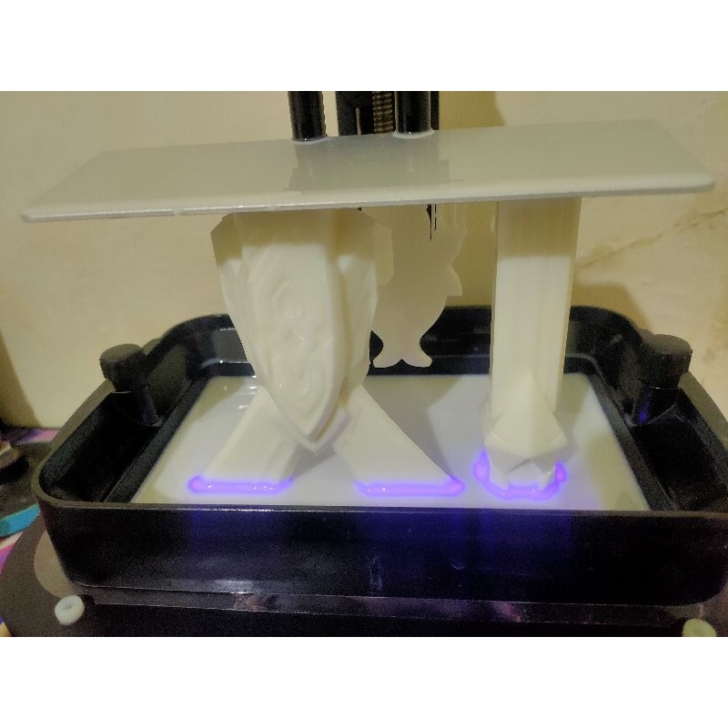 Cetak 3D print UV Curing Resin