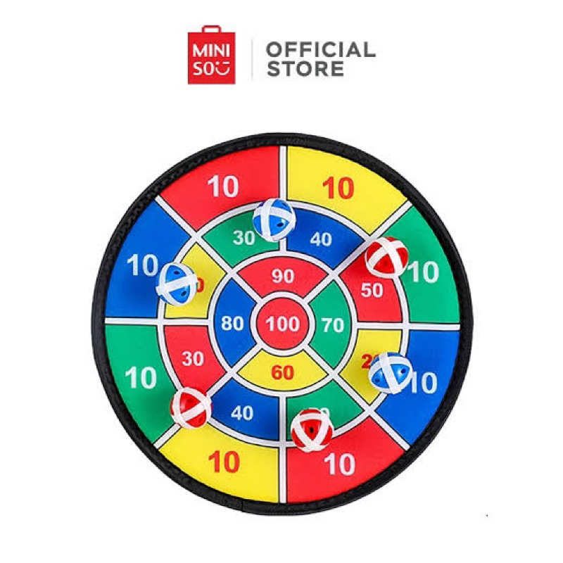 Miniso Safety Dart Board Magnet Ball / Mainan anak