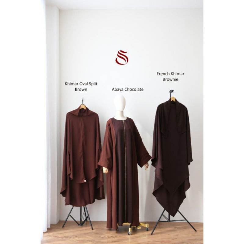 Diskon 10.000 - BILATERAL - Gamis Only & Khimar Only (BUKAN SET) by Sidra.co