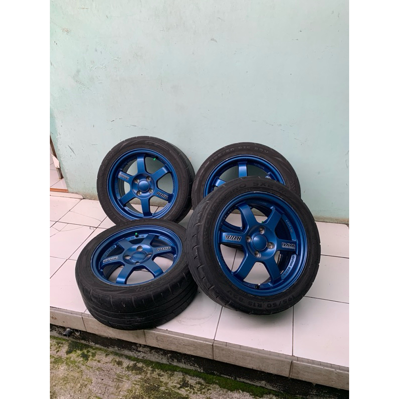 Velg TE 37 Ring 15 Ban Champiro 195/50