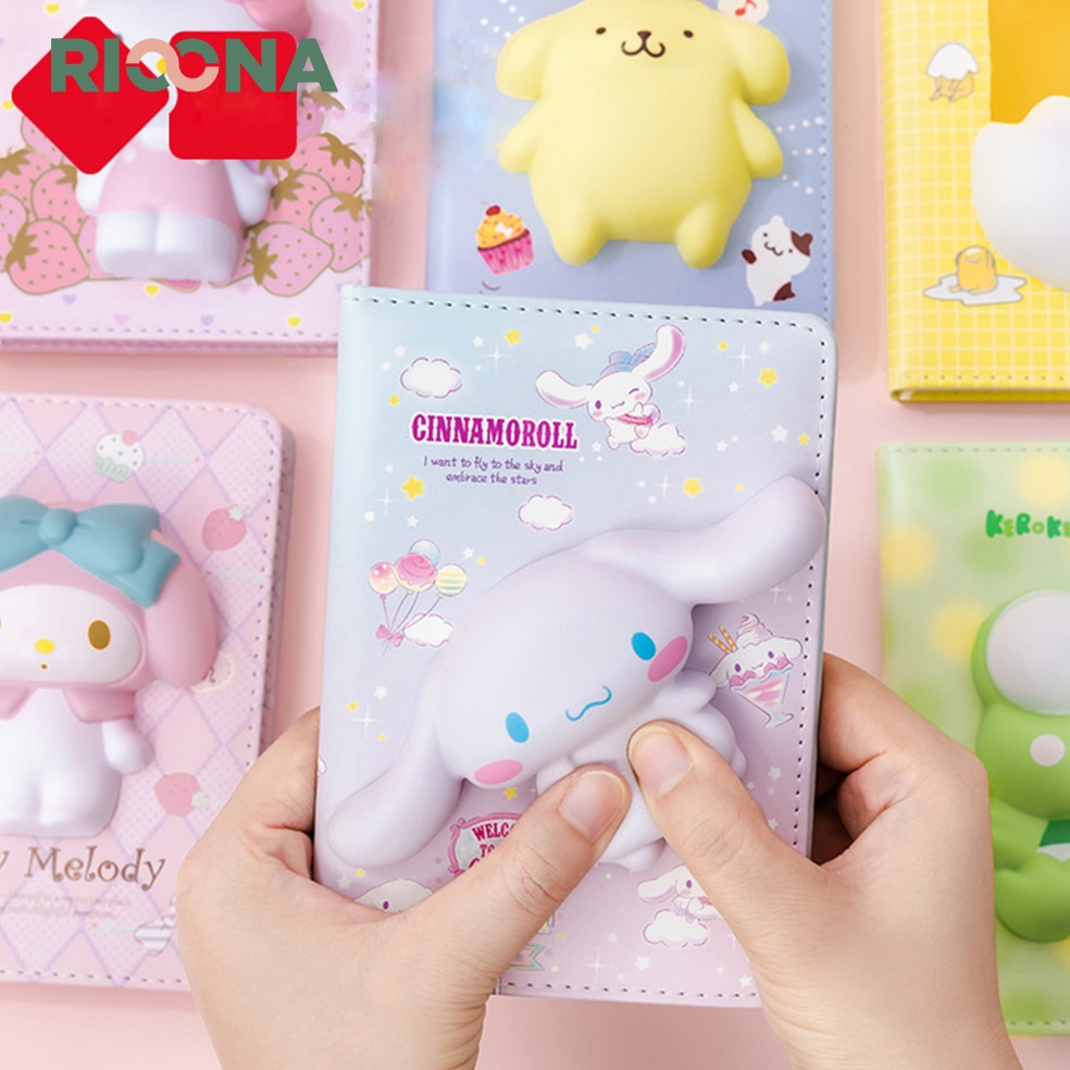 

KODE YIYHL Buku Squishy Sanrio Daily Notebook Agenda Buku Catatan Anak Buku Tulis Diary Squishy