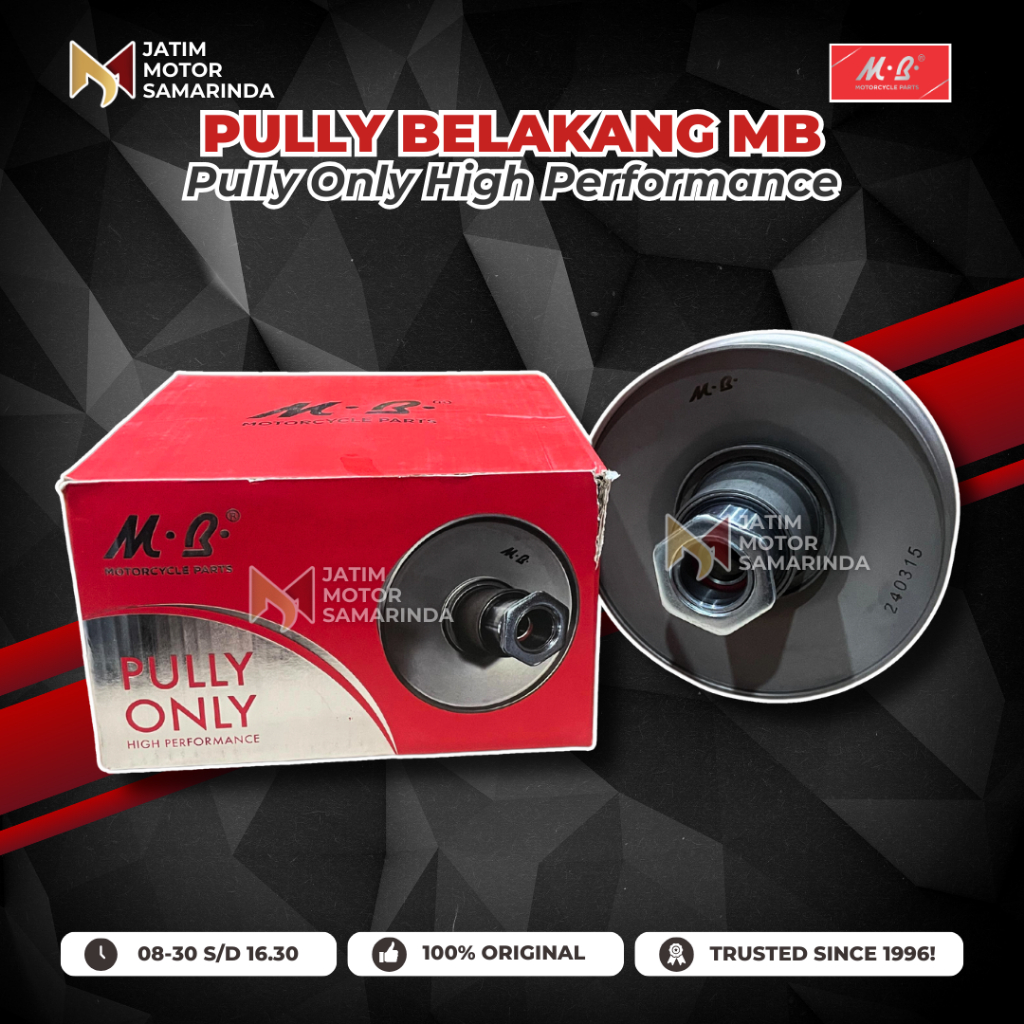 MB Pully Only Pulley Puli Belakang Untuk ADV PCX 150 Aerox Beat Pop Esp Street Genio Mio J M3 Nex Nm