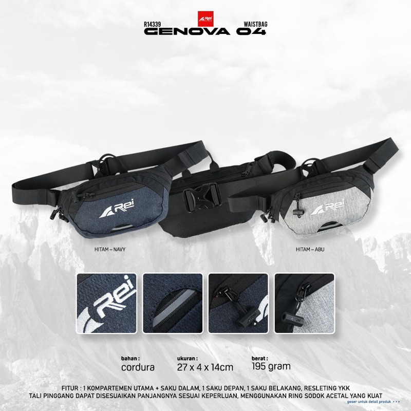 Waist Bag Arei Genova 04 Arei Outdoorgear