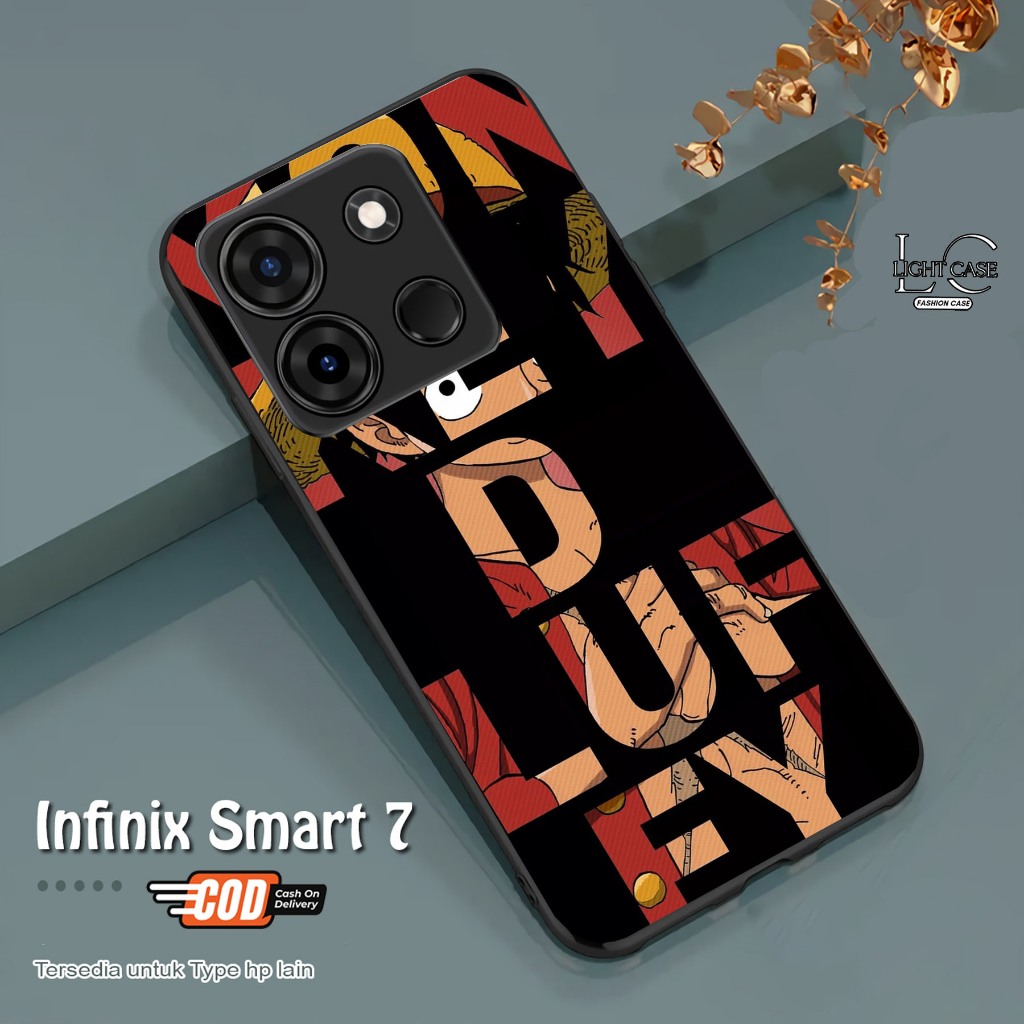 CASE GLOSSY INFINIX SMART 7 dan ALL TYPE SMARTPHONE & ANDROID Bisa request tipe Cassing Hp - Case Te