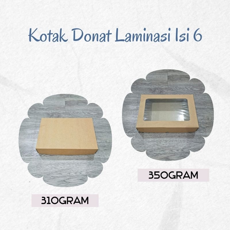 

Kotak Donat Kraft Laminasi [10Lembar]