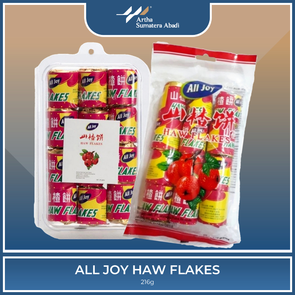 

ALL JOY HAW FLAKES 216 GRAM