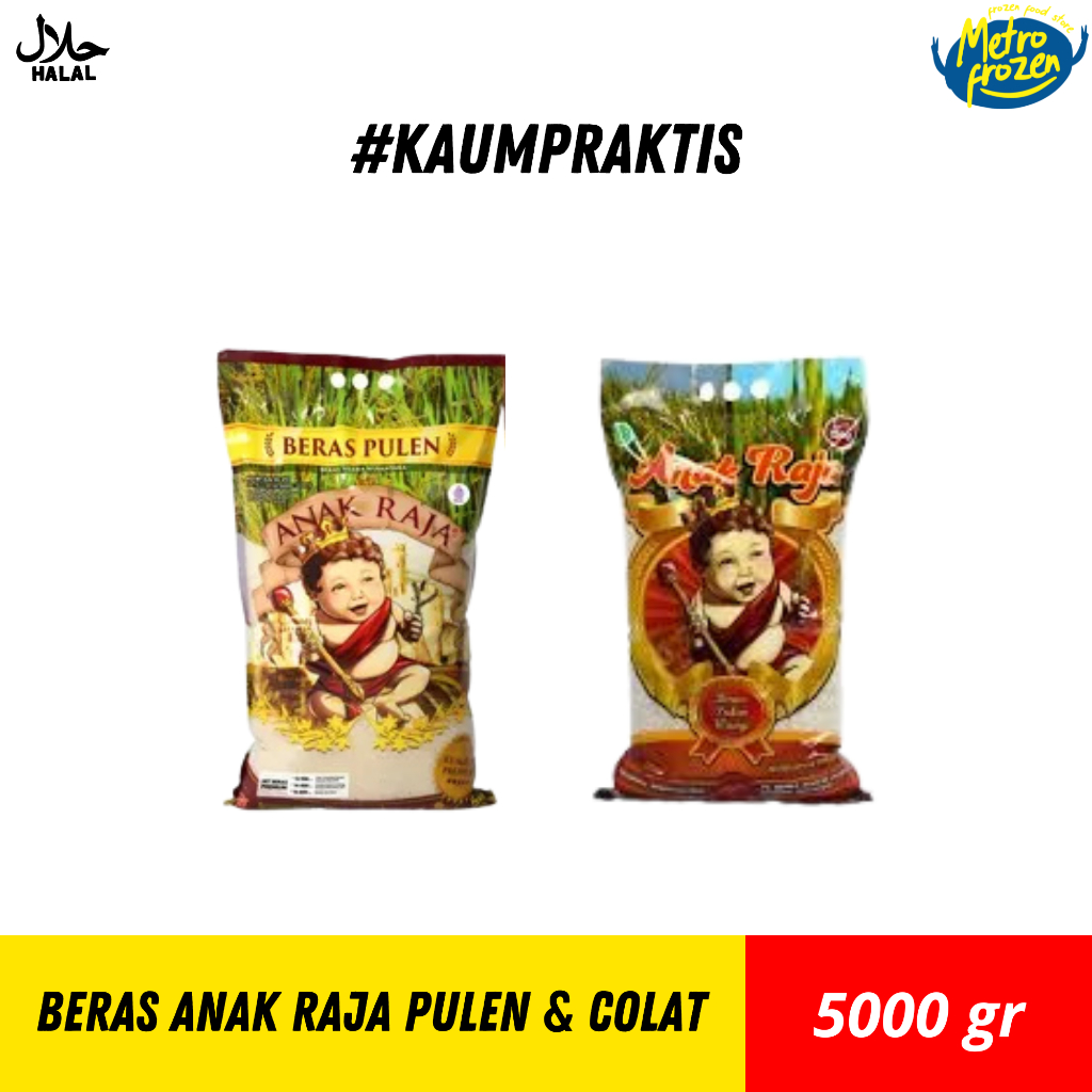 

ANAK RAJA Beras Pulen Wangi & Beras Super Coklat 5kg