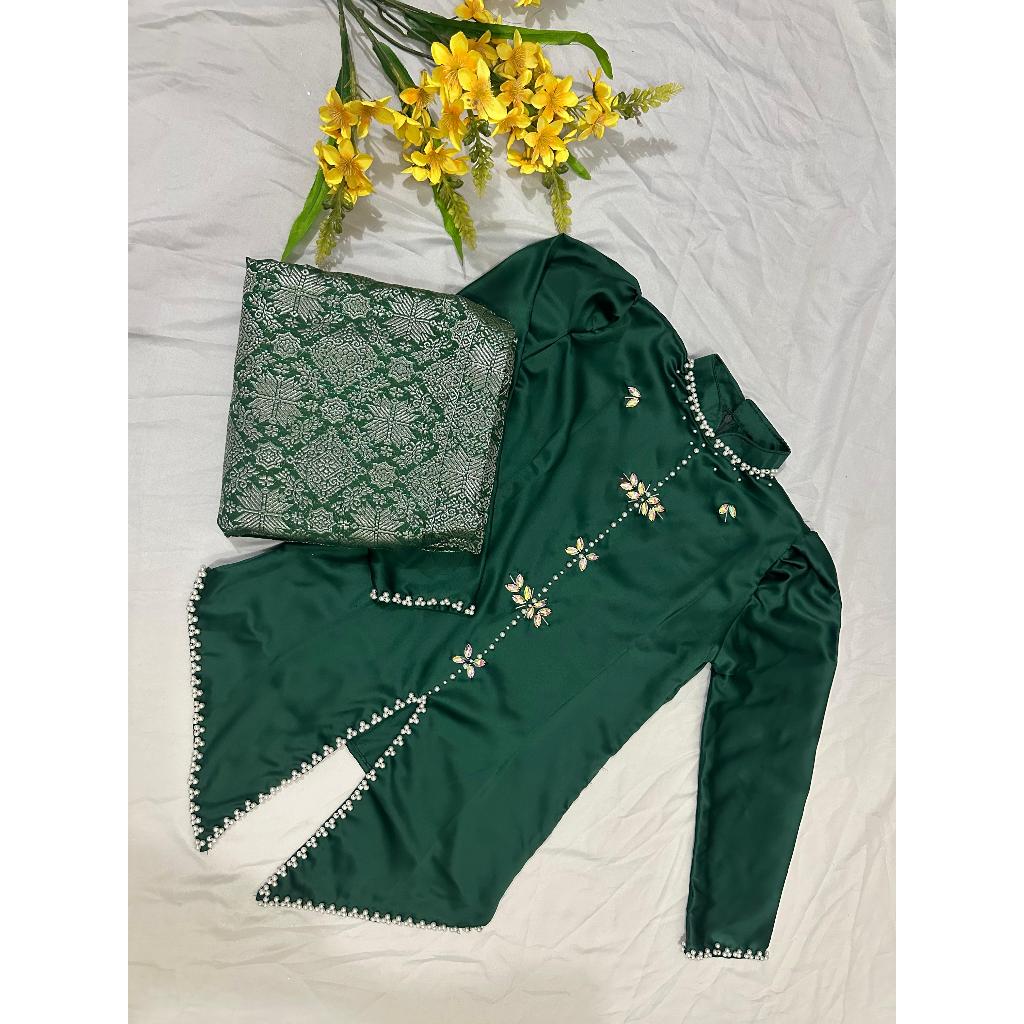 kebaya domas  satin velvet MALAY /Domas melayu