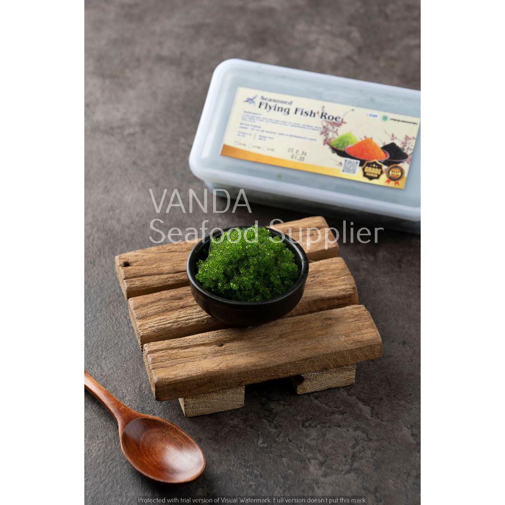 

Tobiko Wasabi / Tobiko Hijau @500 gram