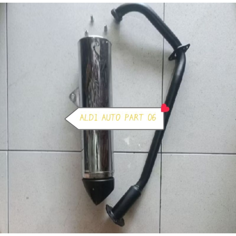 KNALPOT STANDAR SATRI FU ORIGINAL COPOTAN