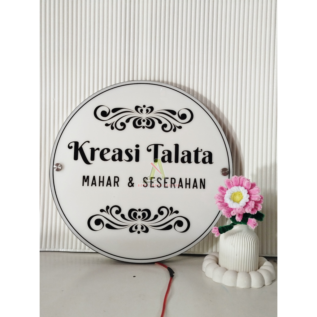 

NEON BOARD NAMA USAHA ARKILIK/ PAPAN NAM USAHA/PAPAN NAMA TOKO BAHAN AKRILIK MURAH