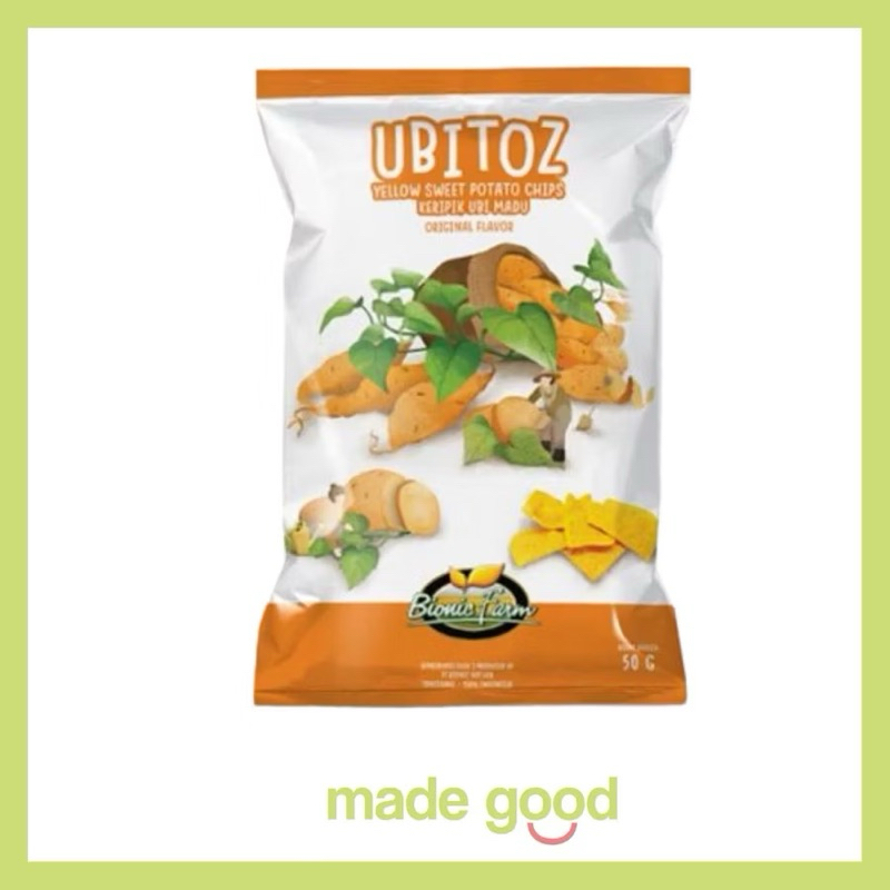 

Cemilan Sehat Termurah!! Ubitoz Sweet Potato Crackers 50 Gr, Ubitoz kerupuk ubi madu 50 gram, Keripik Ubi Madu