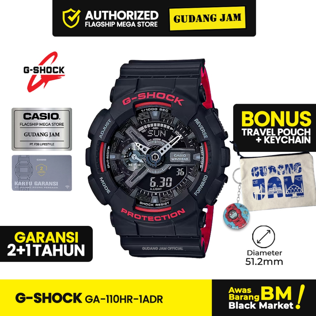 Jam Tangan G-Shock GA-110HR-1ADR GA-110HR GA-110 GA110HR GA 110HR