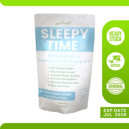 

Suplemen Vitamin Grass Roots Wellness Sleepy Time 30 Servings 90g - Meningkatkan Kualitas Tidur Lawan Stress Insomnia Boost Energi
